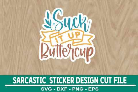 Sarcastic Sticker Design Bundle SVG CraftingStudio 