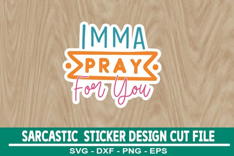 Sarcastic Sticker Design Bundle SVG CraftingStudio 