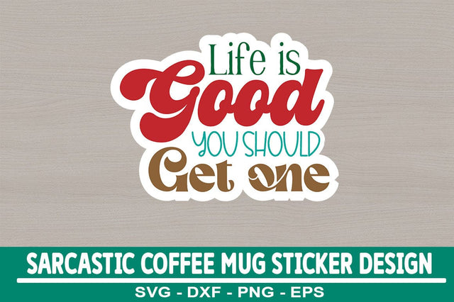 Sarcastic Sticker Design Template SVG CraftingStudio 