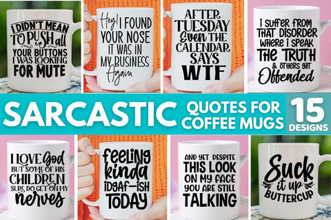 Sarcastic SVG Bundle Bundle SVG DESIGNISTIC 