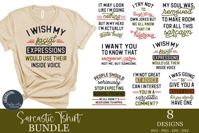 Sarcastic SVG Bundle-Funny SVG Bundle SVG Linden Valley Designs 