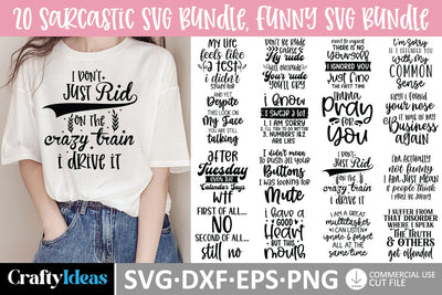 Sarcastic SVG Bundle, Funny SVG Bundle SVG md faruk hossain 