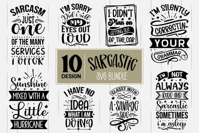 Sarcastic Svg Bundle, Sarcastic Sayings Svg Bundle, Sarcastic Quotes Svg SVG designmaster24 