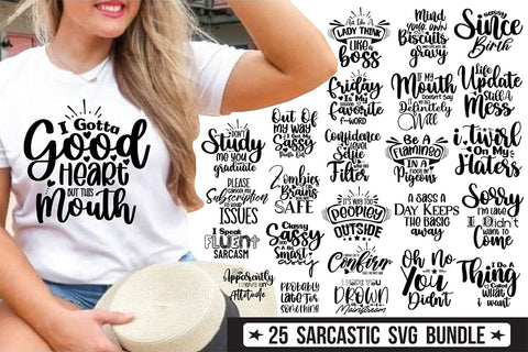 Sarcastic SVG Bundle, Sassy SVG Bundle SVG orpitasn 