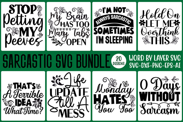 Sarcastic SVG Bundle, Sassy SVG, Funny quotes SVG, Funny sayings, Funny Quote Svg SVG Rafiqul20606 