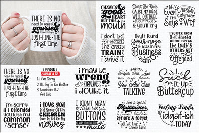 Sarcastic SVG Bundle SVG md faruk hossain 