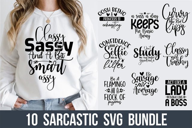 Sarcastic SVG Bundle SVG orpitasn 