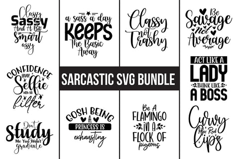 Sarcastic SVG Bundle SVG orpitasn 