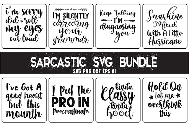 Sarcastic SVG Bundle SVG orpitasn 