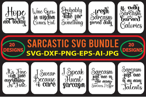 SARCASTIC-SVG-BUNDLE SVG Syaman 