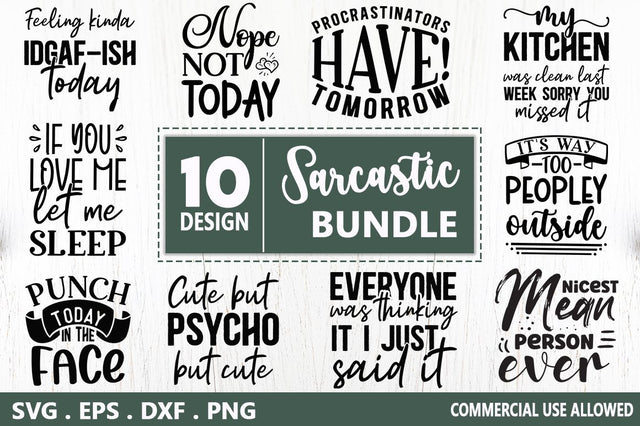 Sarcastic SVG Bundle.sassy quote svg , svg bundle, Quote bundle, SVG Designangry 