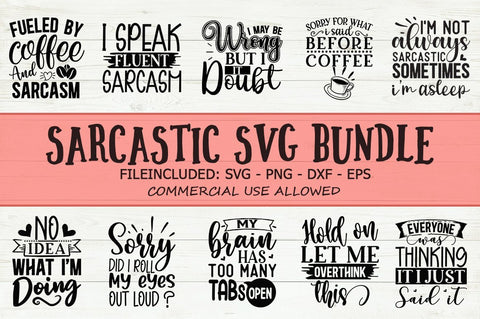 Sarcastic Svg Bundle.Sassy Svg, Mean svg, SVG Designangry 