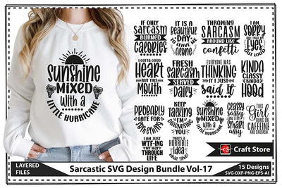 Sarcastic SVG Design Bundle Vol-17 SVG shah alam 