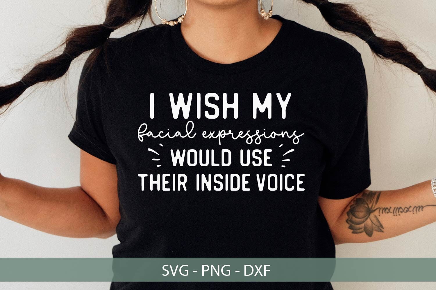 Funny Sarcastic T-Shirt For Women – “I Must Warn You My Inner Child Is A Mean Little…” Tee - View #4