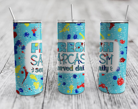 Sarcastic Tumbler Sublimation Designs Bundle, 20 Oz Skinny Tumbler Sarcastic Designs, Sarcastic Quote Tumbler Wraps, Sarcasm PNG, 10 Designs Sublimation HappyDesignStudio 