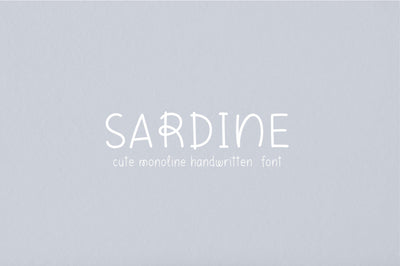Sardine Font Sunday Nomad 