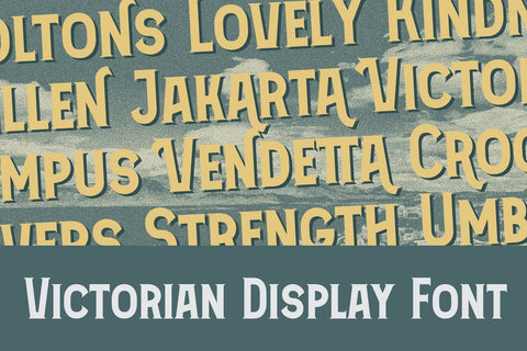 Sarkowik - Victorian Style Font Font StringLabs 