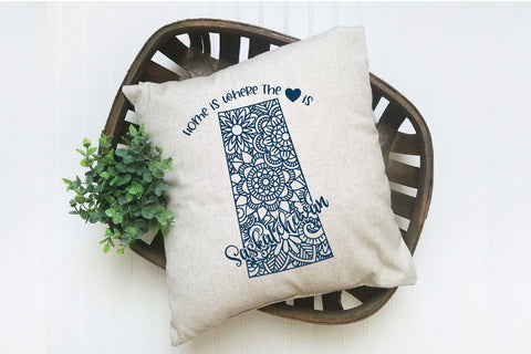 Saskatchewan SVG File - Canada Mandala Design SVG Old Market 
