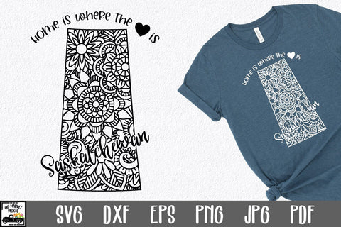 Saskatchewan SVG File - Canada Mandala Design SVG Old Market 