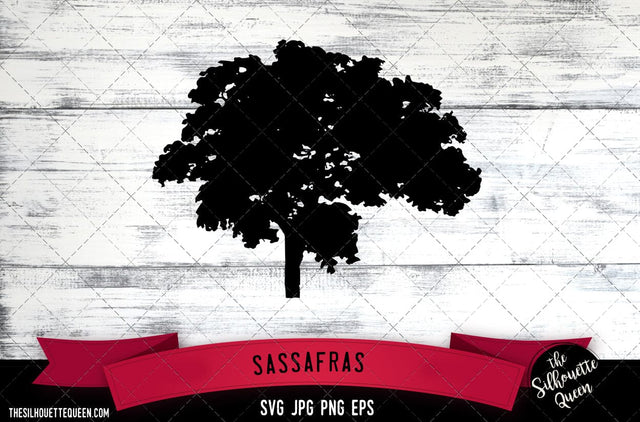 Sassafras SVG -Vector Art Commercial & Personal Use- Cricut,Silhouette,Cameo,Vinyl Cut SVG Loveleen Kaur 