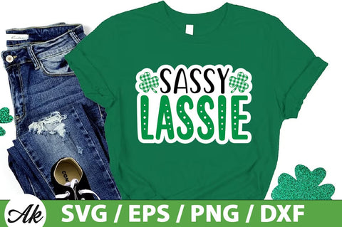 Sassy lassie SVG SVG akazaddesign 