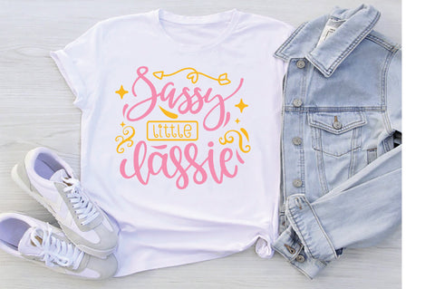 Sassy Little Lassie SVG SVG Creativeart88 