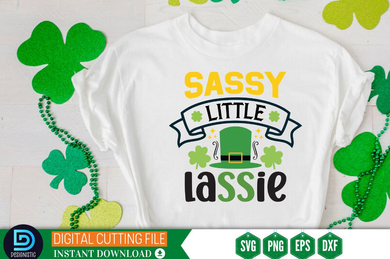 Sassy little lassie SVG SVG DESIGNISTIC 