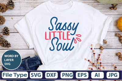 Sassy Little Soul SVG Cut File SVG DesignPlante 503 