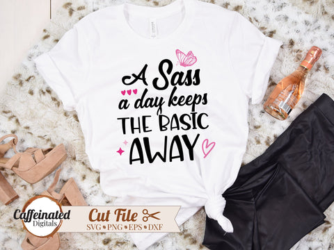 Sassy Quotes Mini Bundle SVG Caffeinated SVGs 