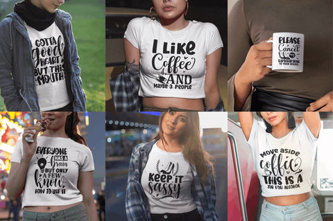 Sassy Quotes SVG Bundle SVG Regulrcrative 