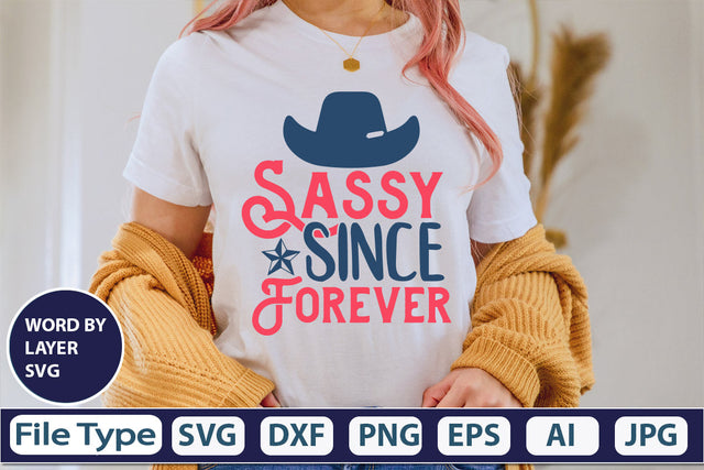 Sassy Since Forever SVG Cut File SVG DesignPlante 503 