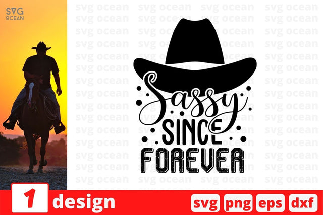 Sassy since forever SVG Cut File SVG SvgOcean 