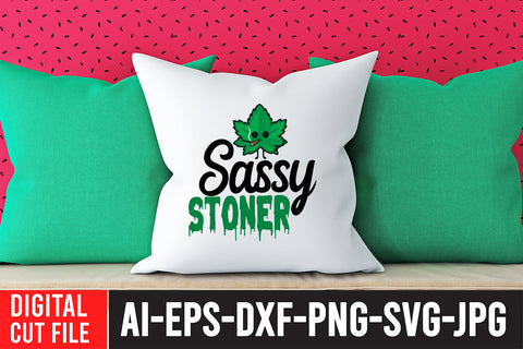 Sassy Stoner SVG Design SVG BlackCatsMedia 