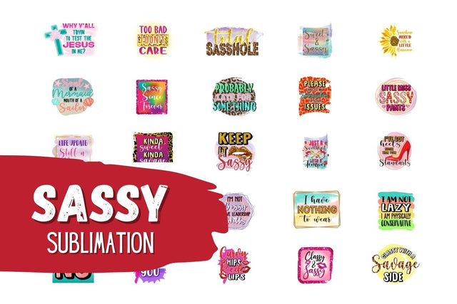 Sassy Sublimation Bundle Sublimation SvgOcean 