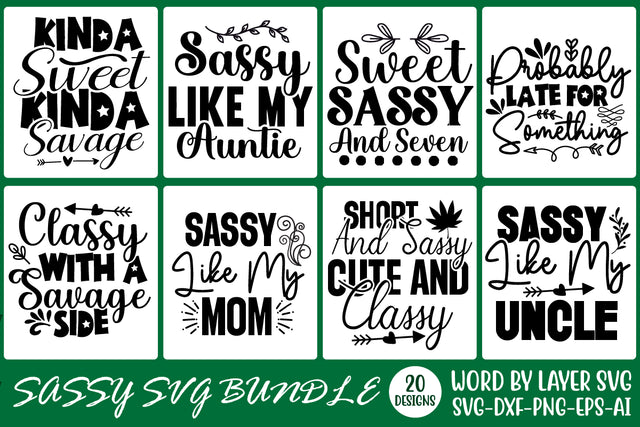 Sassy SVG Bundle, Sarcastic Svg, Sassy Quotes Svg, funny quotes svg SVG Rafiqul20606 