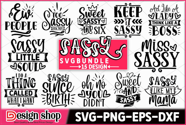 Sassy SVG Bundle SVG Ariyan 