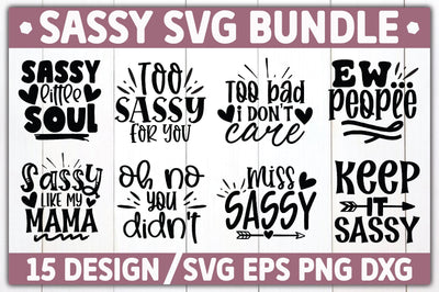 Sassy SVG Bundle SVG Ariyan 
