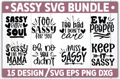 Sassy SVG Bundle SVG Ariyan 