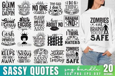 Sassy SVG Bundle SVG DESIGNISTIC 