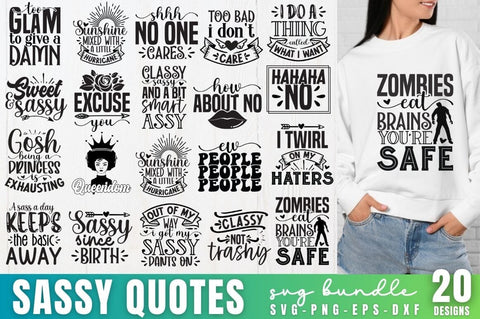Sassy SVG Bundle SVG DESIGNISTIC 