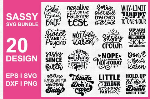 Sassy Svg Bundle SVG md faruk hossain 