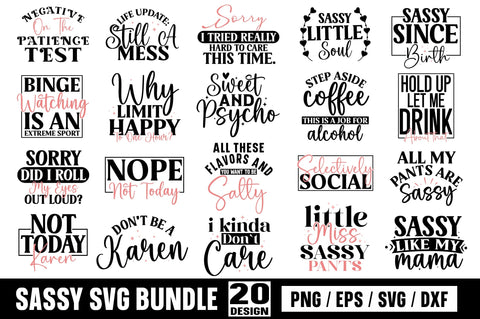 Sassy SVG Bundle SVG SH_Tee store 