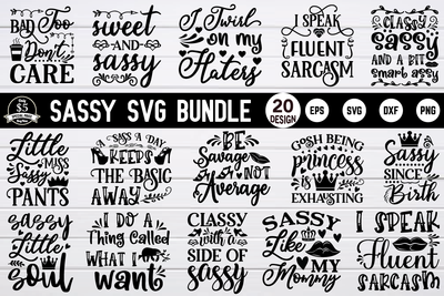 sassy svg bundle vol 3 SVG buydesign 