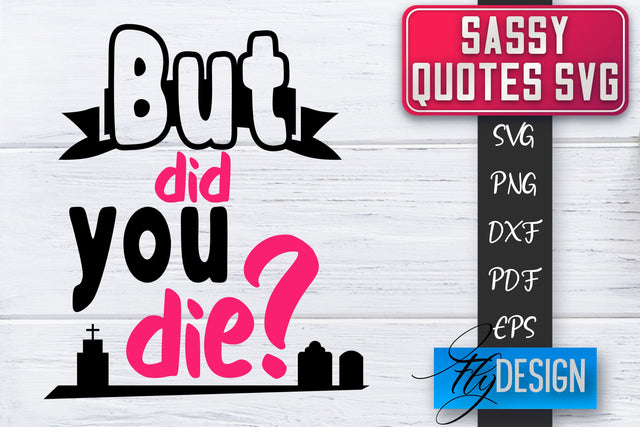 Sassy SVG | Sassy Quotes SVG | Sarcastic Sayings SVG SVG Fly Design 