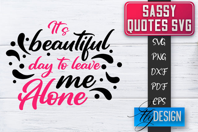 Sassy SVG | Sassy Quotes SVG | Sarcastic Sayings SVG SVG Fly Design 