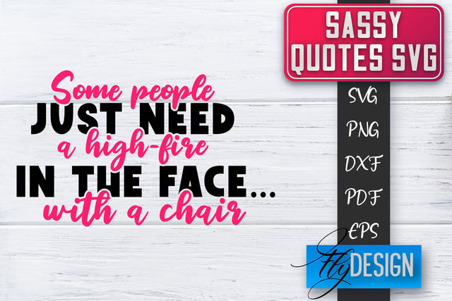 Sassy SVG | Sassy Quotes SVG | Sarcastic Sayings SVG SVG Fly Design 