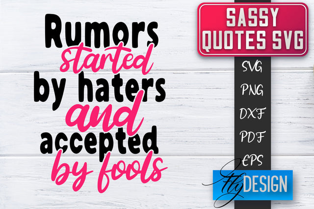 Sassy SVG | Sassy Quotes SVG | Sarcastic Sayings SVG SVG Fly Design 