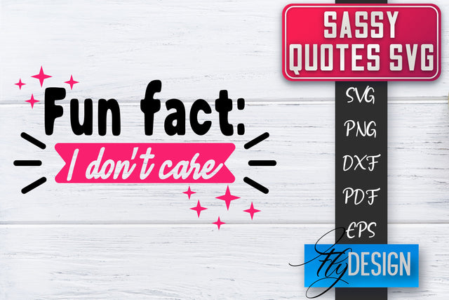 Sassy SVG | Sassy Quotes SVG | Sarcastic Sayings SVG SVG Fly Design 