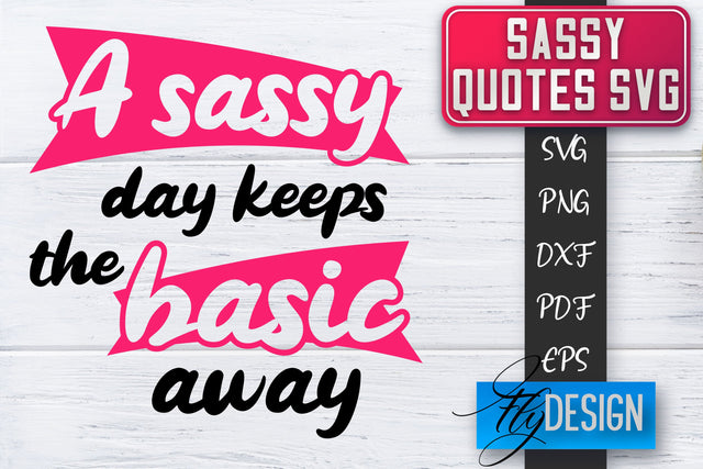 Sassy SVG | Sassy Quotes SVG | Sarcastic Sayings SVG SVG Fly Design 