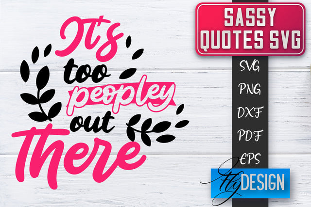 Sassy SVG | Sassy Quotes SVG | Sarcastic Sayings SVG SVG Fly Design 
